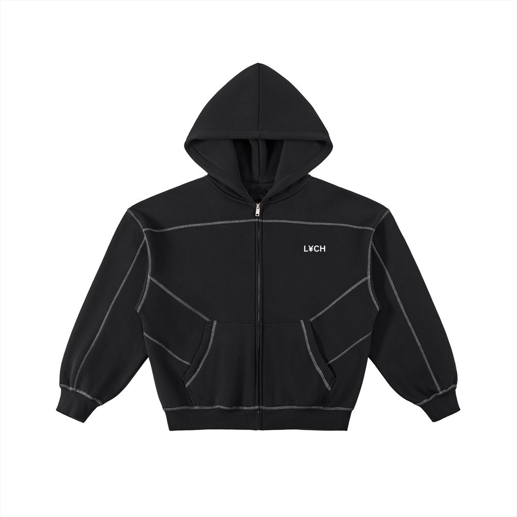 LYCH3N Boxed Fleece Hoodie