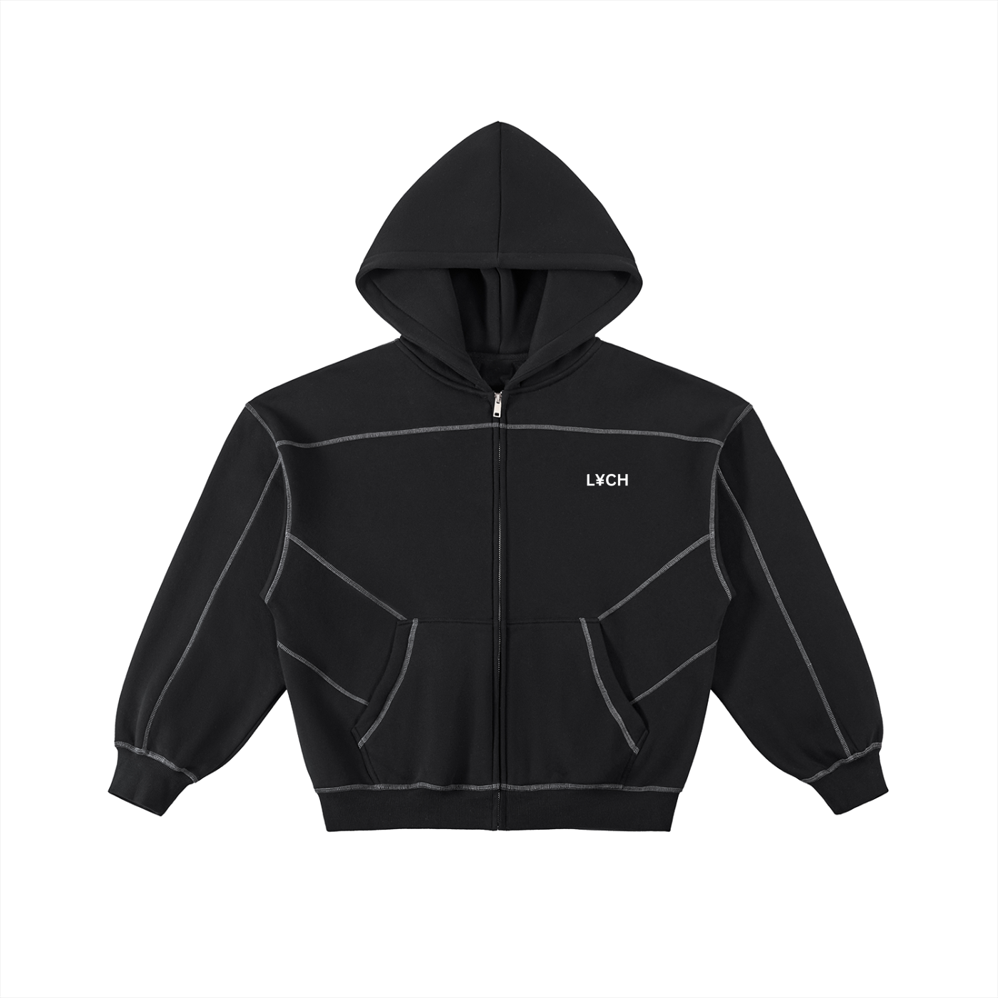 LYCH3N Boxed Fleece Hoodie